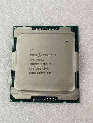 Intel Cores i9-10900X 3.70GHz 10 Cores 20 Threads 19.25MB LGA2066 CPU Processor