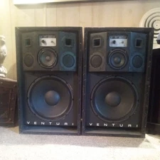 PAIR Vintage BIC Venturi Formula 6 Speakers 