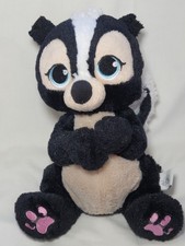 Disney Flower Skunk Bambi Movie Parks Exclusive Fluffy Tail Plush 11" RARE
