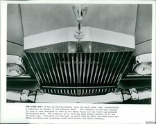 1969 Rolls Royce Silver Shadow With Lowered Radiator Shell Cars Wirephoto 8X10