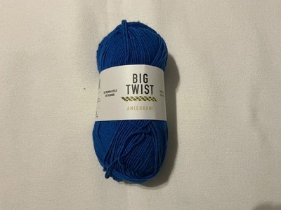 Big Twist Amigurumi Yarn Fresh Blueberry. (Blue) 169 yrds.
