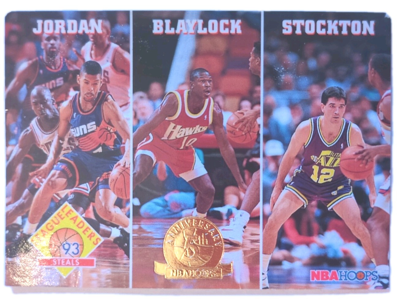 1993-94 NBA Hoops - Michael Jordan, John Stockton, Mookie Blaylock #289