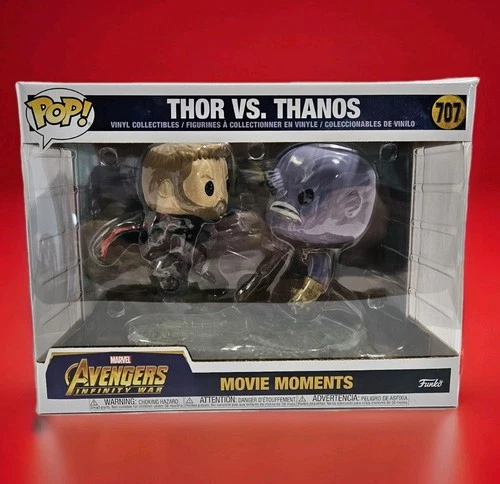 Avengers Infinity War THOR vs. THANOS Movie Moments 2018 Funko Pop #707 (a)