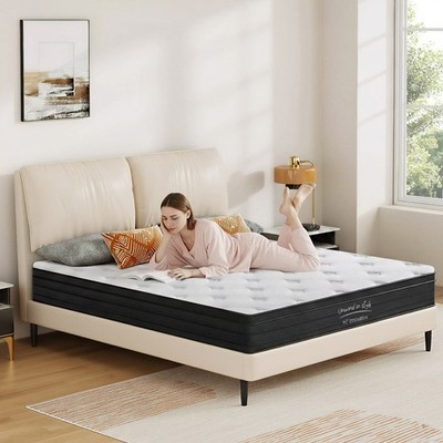 CHITA 5-Zone Pocket Spring Hybrid Mattress with Gel Memory Foam ( Medium Soft)