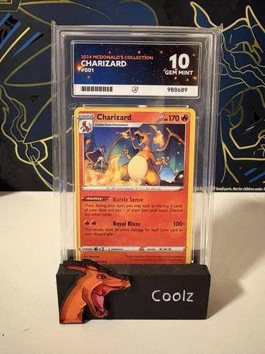 Charizard #001 McDonald’s collection 2024 Ace 10