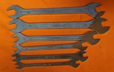 Matco Tools RFM1819T 6PC Double Open End Slim Wrench Set Flat 7-13MM 16-19MM