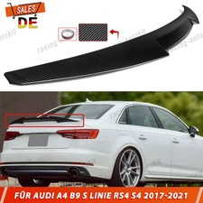 Heckspoiler Carbon Look M4 Style Optik Heckflügel Für Audi A4 S4 B9 Limousine