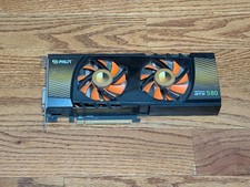 Palit NVIDIA GeForce GTX 580 1.5GB GDDR5 Video Graphics Card NE5X580010CB-1100F