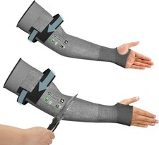 Schwer AIR-SKIN ANSI A6 Cut Resistant Arm Sleeves for Men  Women S903, Non-PFAS