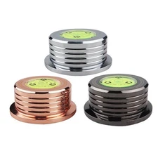 50Hz-33/45 RPM LP Record Player Aluminum Alloy Turntable Disc Stabilizer Tool dd