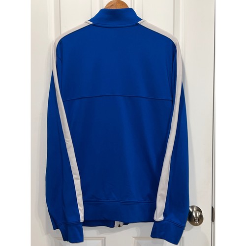 American Eagle Outfitters Trainingsjacke Herren XL blau Après ACTIVE weiß gestreift - Bild 4 von 4