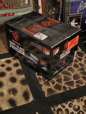 New Jagermeister Shot Glass Freezer 36 Frosted Glasses & Non-Skid