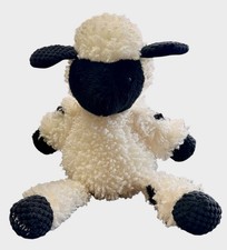 Valley the Valais Blacknose Sheep Lamb Scentsy Buddy Retired Plush Black  White