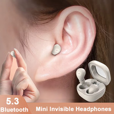 2025 NEW Mini Earbuds Invisible Sleep Headphone Bluetooth 5.2 Earphones Wireless