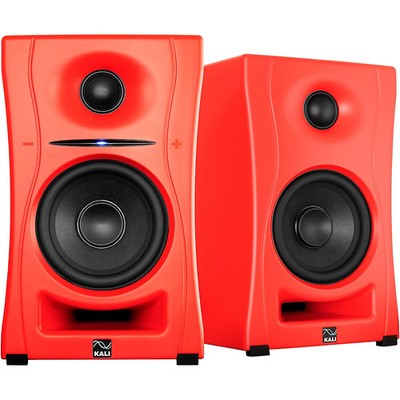 Kali Audio LPUNF 4.5'' 2Way Powered Speaker Pair With Bluetooth  Red