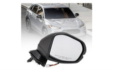 Passenger Right Side Exterior Rearview Mirror Black, Compatible with Honda HR-V