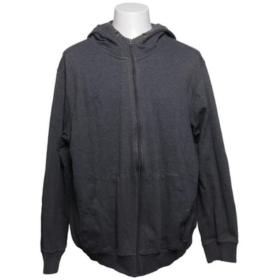 Identic Man, Kapuzenpullover, Größe: XXL, Grau, Baumwolle/Polyester #Fuw