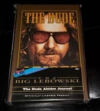 Big Lebowski The Dude Abides Journal Blank Bif Bang Pow 
