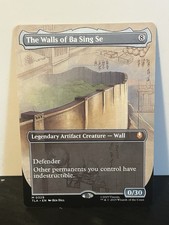 The Walls of Ba Sing Se (Borderless) - Avatar MTG 0329 TLA