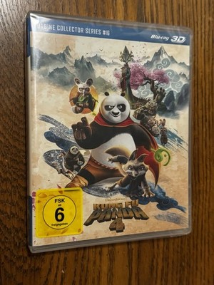 Kung Fu Panda 4 3D Blu-Ray NEW (German Package/English Audio) U.S. Seller!