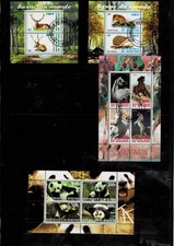 Briefmarken Tiere diverse Motive