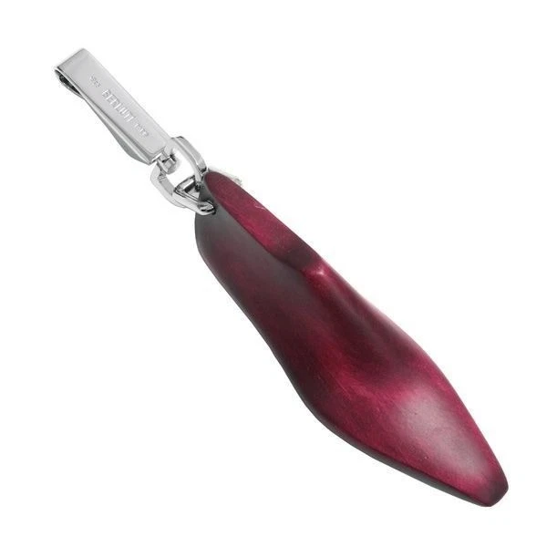Berluti Zapatos Bolso Dije Llavero Llavero Madera Rojo Vino Foto 3 de 4