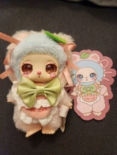 Liila Cat SECRET LIQUID EYE Chef Kitten V4 Peach NO BOX Authentic Plush Pendant 