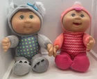 Cabbage Patch Kids Cuties - Set of 2 - Koala & Chick Plush Baby Dolls  - 9"