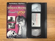 Buy 2 Get 1 Free -  Sherlock Holmes Dressed to Kill VHS Classic Mystery