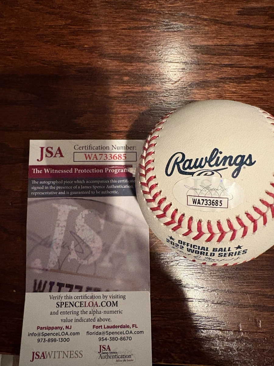 Trea Turner Original Autographed Baseball MLB Balls for sale | eBay
