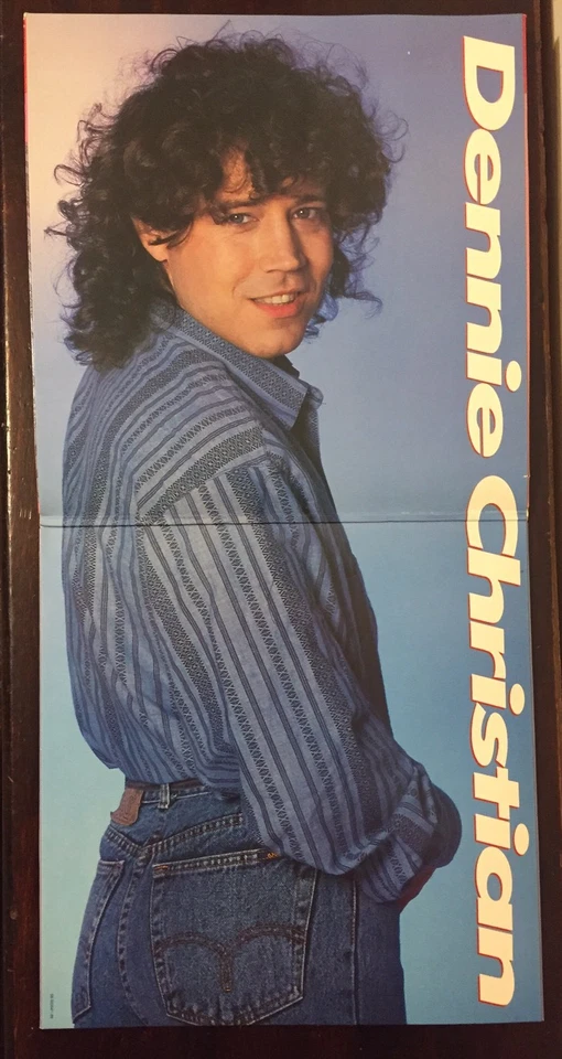 Dennie Christian Vinyl LP K-Tel Records Dutch Holland Press 1987 Schlager - Image 3 of 4