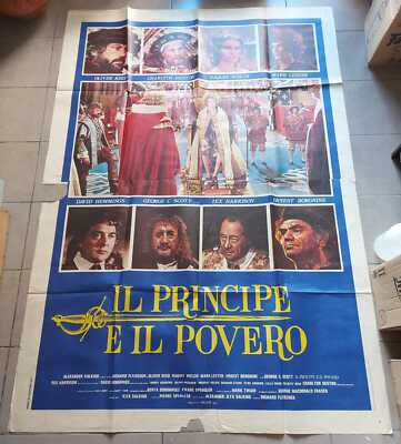 THE PRINCE AND THE POOR RAQUEL WELCH 200X140 CINEMA POSTER [BAG4-7-8]