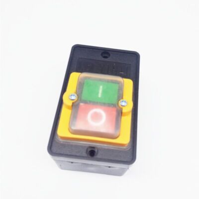 1PCS Power Push Button Switch Latching ON/OFF 3 Phase 6 Screw Terminal 220V 380V