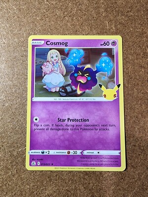 cosmog pokemon card price 54 Common Retreat cost Cosmog - Celebrations [HOLO] |