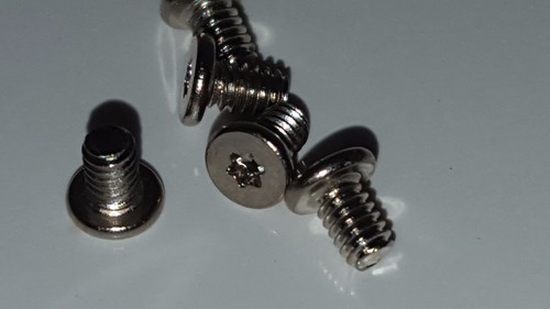 XPS 15 9550 Small Base Screws 12x Silver T5 M2x3mm Torx Laptop Screw Schrauben