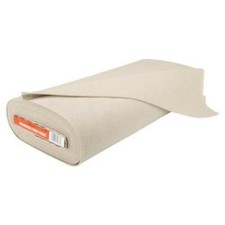 Osnaburg 112cm (45") wide Cotton Fabric - 1m Natural Unbleached