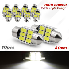 10x 31mm De3175 Led Interior Dome Ceiling Read Light Bulb For Honda Nissan 10x 31mm De3175 Led Interior Dome Ceiling Read Light Bulb For Honda Nissan