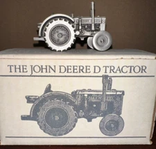 Spec Cast Pewter John Deere D Tractor RARE JDM-004 #341