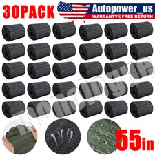 Paquete de 6-30 calcetines para pistola funda tratada de silicona cubierta de disparo para escopetas de rifle 55"