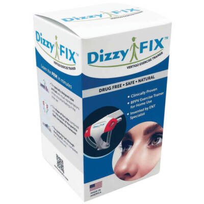Dizzy Fix Vertigo Exercise Trainer for Home Use Drug Free Safe & Natural NIB