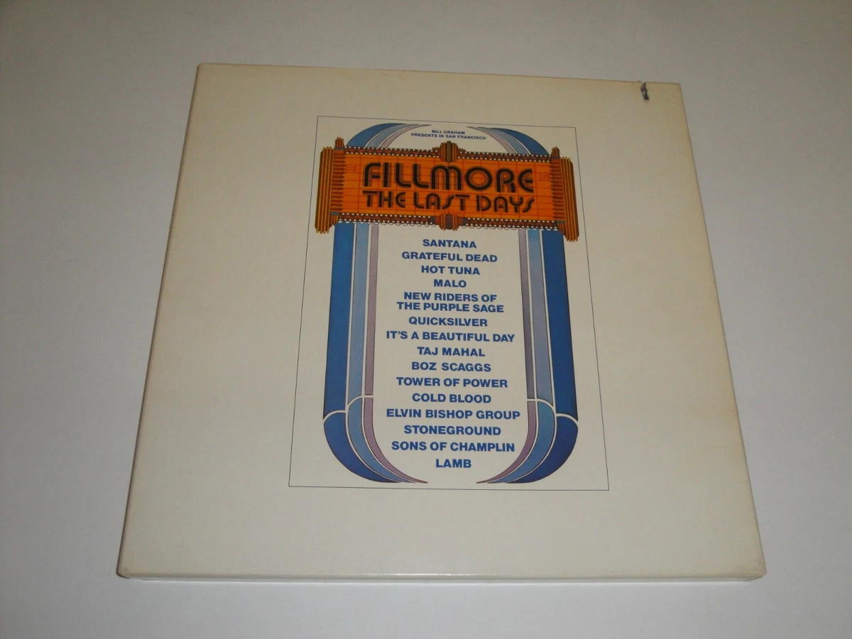 Fillmore The Last Days for sale | eBay