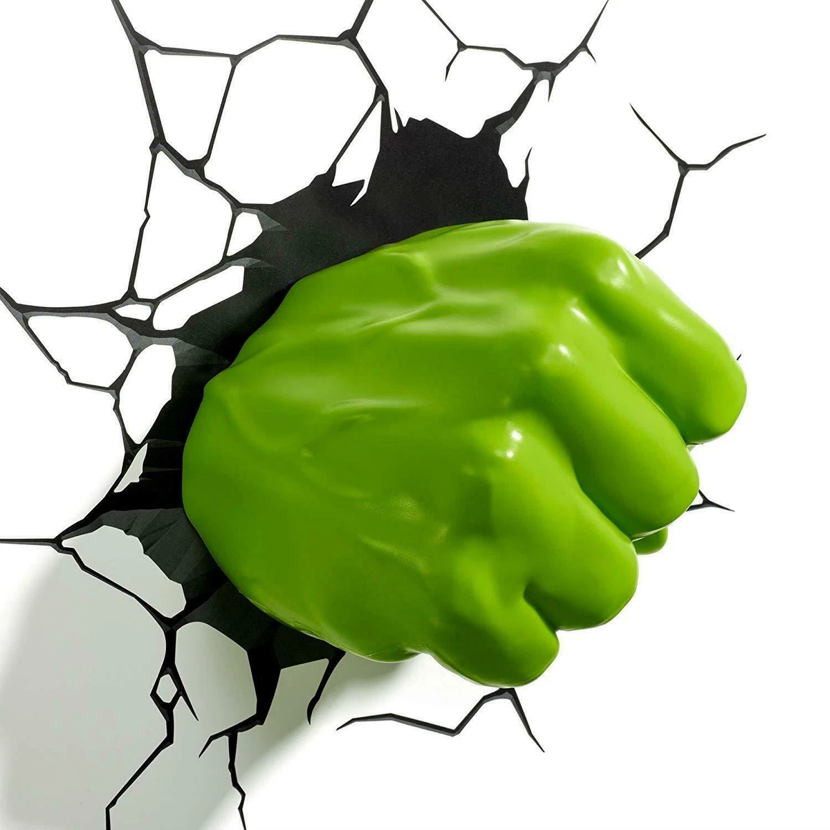 Hulk Fist 3D FX Led Wall Light Sticker Hang Decoration Marvel Avengers Character