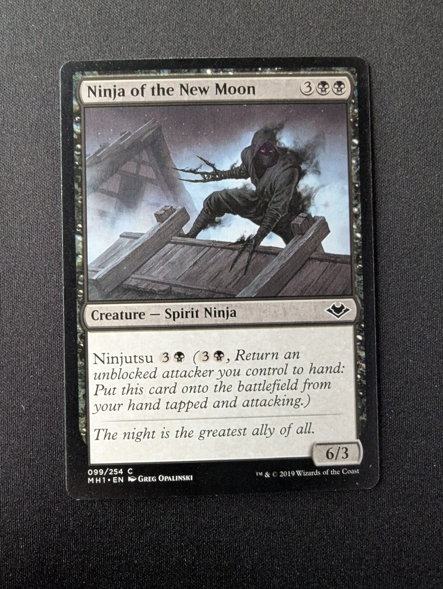 NINJA OF THE NEW MOON #99 MTG Modern Horizons | eBay