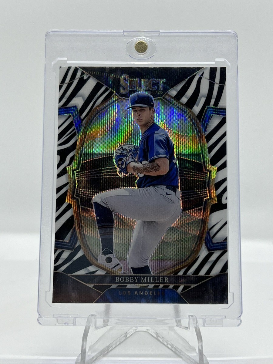 Bobby Miller 2023 Panini Select Zebra SSP Super Short Print | eBay