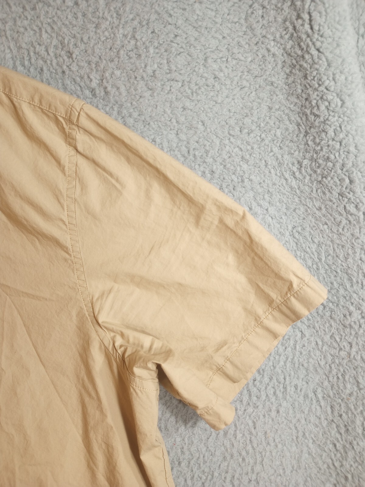 Free Assembly/Men's Button Down Shirt/Tan/Size XXL sh… Gem