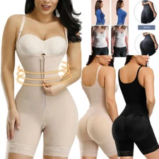 Fajas Colombianas Reductoras Compression Post Surgery Garment Full Body Shaper