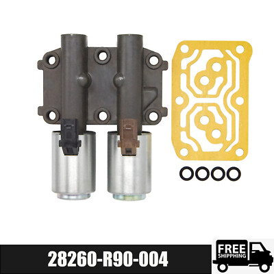 Transmission Dual Linear Solenoid 28260-R90-004 For 2.4L Honda Acura Accord CR-V