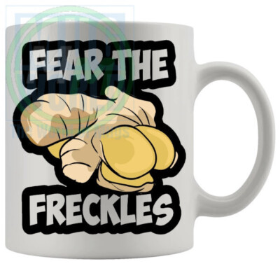 Fear The Ginger Sommersprossen Tasse für ihn ihre Freunde Kollegen