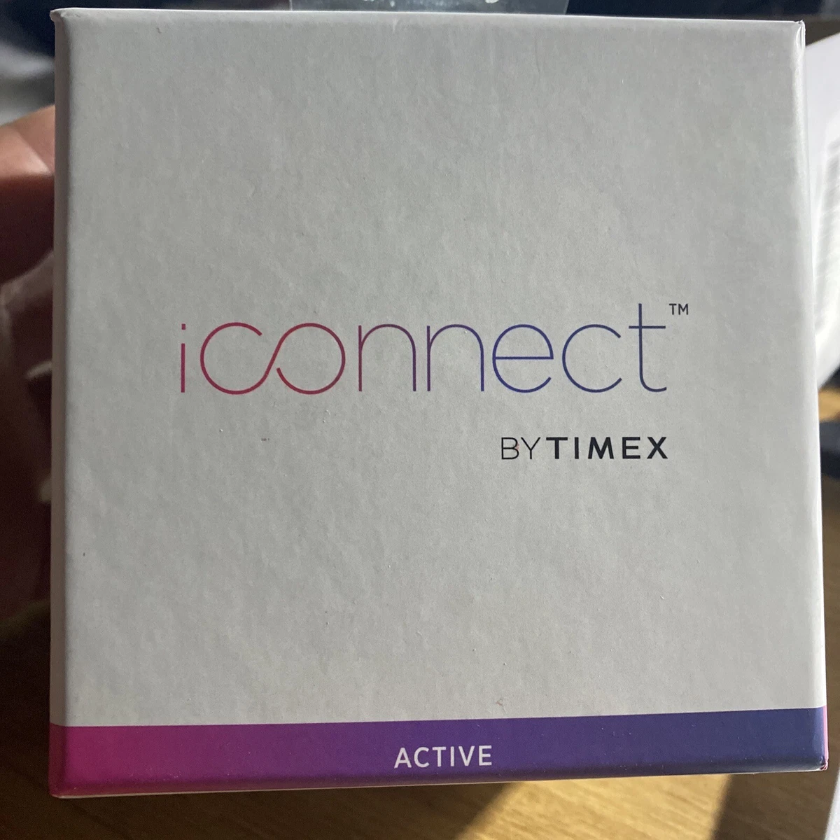iConnect By Timex Active Square Smartwatch TW5M34300 Blue eBay