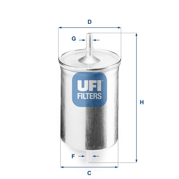UFI Kraftstofffilter FüR VW Golf IV Audi A3 Seat Leon Skoda Octavia I Combi-image